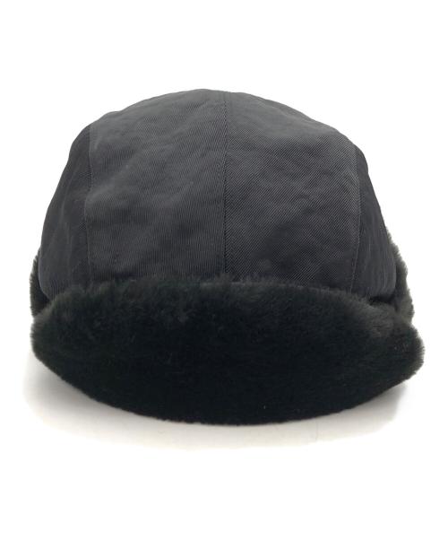 kijima takayuki（キジマタカユキ）kijima takayuki (キジマタカユキ) フライトキャップ ブラック サイズ:2の古着・服飾アイテム