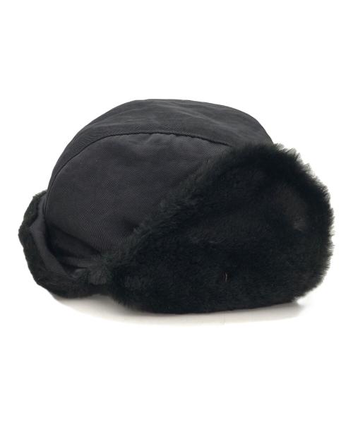 kijima takayuki（キジマタカユキ）kijima takayuki (キジマタカユキ) フライトキャップ ブラック サイズ:2の古着・服飾アイテム