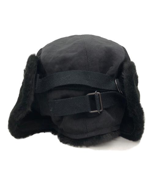 kijima takayuki（キジマタカユキ）kijima takayuki (キジマタカユキ) フライトキャップ ブラック サイズ:2の古着・服飾アイテム