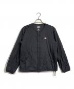 DANTONダントン）の古着「プリマロフト インサレーション ノーカラージャケット」｜ブラック