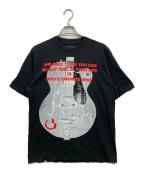 GOODENOUGHグッドイナフ）の古着「2003年ギタープリントTシャツ」｜ブラック
