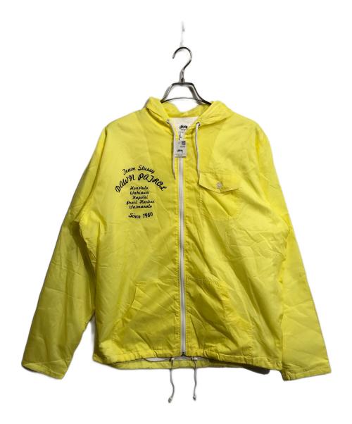 stussy（ステューシー）stussy (ステューシー) ナイロンジャケット イエロー サイズ:XL 未使用品の古着・服飾アイテム