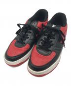 A BATHING APEア ベイシング エイプ）の古着「BAPESTA  FS-001」｜ブラック×レッド