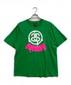 stussyステューシー）の古着「Tシャツ」｜グリーン