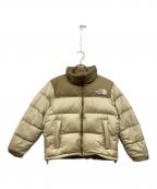 THE NORTH FACEザ ノース フェイス）の古着「Short Nuptse Jacket」｜ベージュ