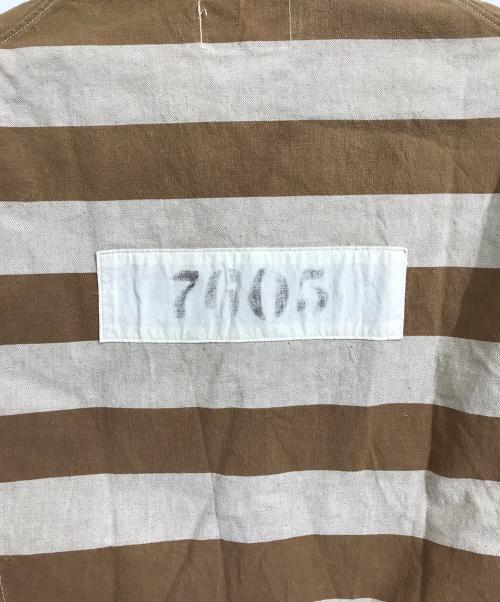 WAREHOUSE（ウエアハウス）WAREHOUSE (ウエアハウス) ブラウン プリズンジャケット ベージュ×ブラウン サイズ:40の古着・服飾アイテム