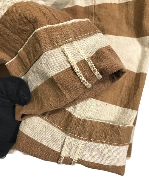 WAREHOUSE（ウエアハウス）WAREHOUSE (ウエアハウス) ブラウン プリズンジャケット ベージュ×ブラウン サイズ:40の古着・服飾アイテム