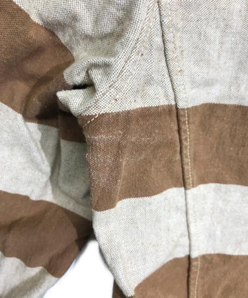 WAREHOUSE（ウエアハウス）WAREHOUSE (ウエアハウス) ブラウン プリズンジャケット ベージュ×ブラウン サイズ:40の古着・服飾アイテム