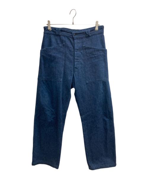 WAREHOUSE（ウエアハウス）WAREHOUSE (ウエアハウス) NEW DEAL PROGRAMS DENIM TROUSERS（ニュー　ディール　プログラム　デニム　トラウザー） インディゴ サイズ:32の古着・服飾アイテム