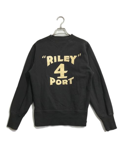 freewheelers（フリーホイーラーズ）FREEWHEELERS (フリーホイーラーズ) ATHLETIC SWEAT SHIRT ブラック サイズ:40の古着・服飾アイテム