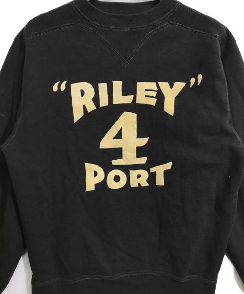 freewheelers（フリーホイーラーズ）FREEWHEELERS (フリーホイーラーズ) ATHLETIC SWEAT SHIRT ブラック サイズ:40の古着・服飾アイテム