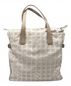 CHANELシャネル）の古着「トート MM」｜ホワイト