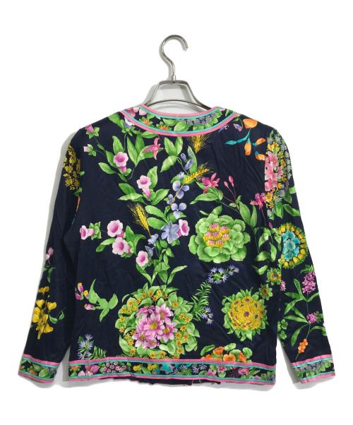 LEONARD（レオナール）LEONARD (レオナール) 金釦カーディガン ネイビー サイズ:Mの古着・服飾アイテム