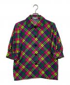 Yves Saint Laurentイヴサンローラン）の古着「総柄ジャケット」｜マルチカラー