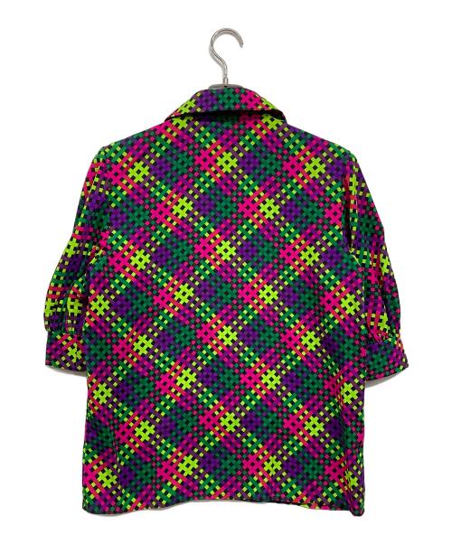 Yves Saint Laurent（イヴサンローラン）Yves Saint Laurent (イヴサンローラン) 総柄ジャケット マルチカラー サイズ:Mの古着・服飾アイテム