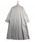 essentiel HIROKO BIS (エッセンシャル ヒロコビス) ワイドシルエットシャツワンピース ホワイト サイズ:9号：5000円