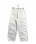MARKA（マーカ）の古着「M-35 BUCKLE BACK PANTS」｜ホワイト