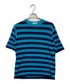 Christian Diorクリスチャン ディオール）の古着「半袖ニット」｜ブルー×ネイビー