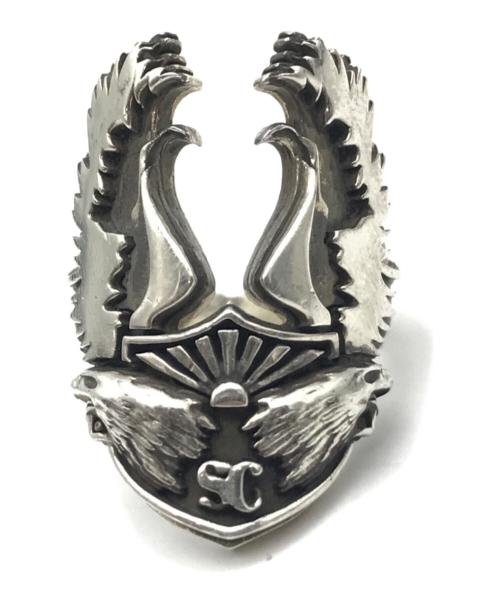 Subculture（サブカルチャー）Subculture (サブカルチャー) ツインイーグル リング シルバー サイズ:18号の古着・服飾アイテム