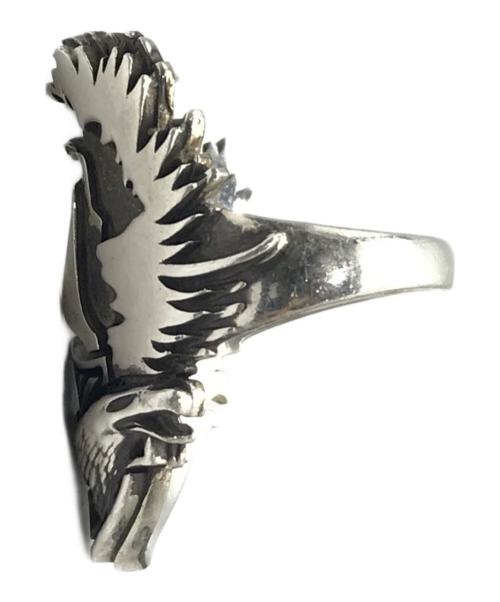 Subculture（サブカルチャー）Subculture (サブカルチャー) ツインイーグル リング シルバー サイズ:18号の古着・服飾アイテム