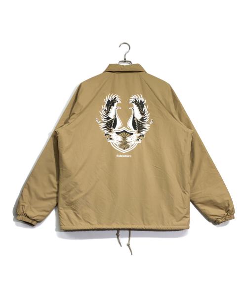Subculture（サブカルチャー）Subculture (サブカルチャー) ツインイーグルコーチジャケット ベージュ サイズ:2の古着・服飾アイテム
