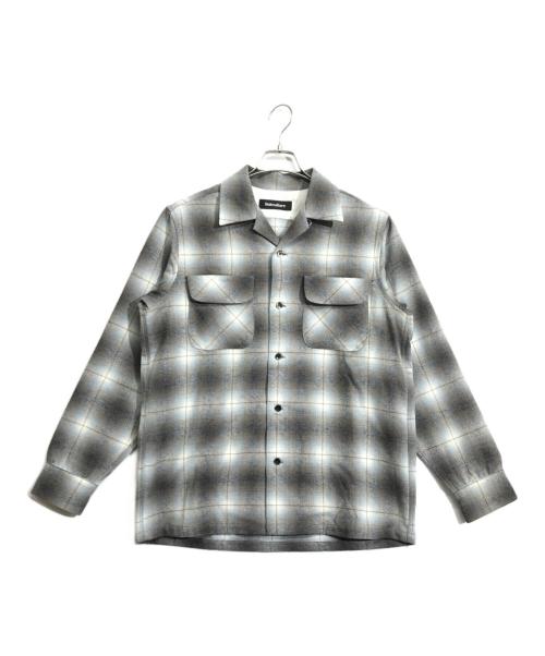 Subculture（サブカルチャー）Subculture (サブカルチャー) オンブレチェックシャツ グレー サイズ:2の古着・服飾アイテム