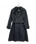 HYKE（ハイク）の古着「ライナー付トレンチコート」｜ネイビー