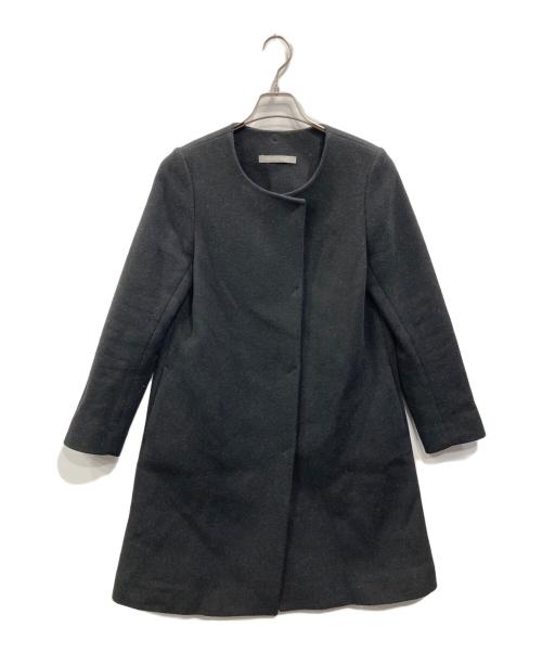 theory luxe（セオリーリュクス）theory luxe (セオリーリュクス) ノーカラーコート ブラック サイズ:38の古着・服飾アイテム