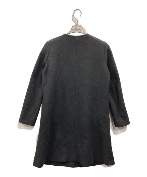 theory luxe（セオリーリュクス）theory luxe (セオリーリュクス) ノーカラーコート ブラック サイズ:38の古着・服飾アイテム