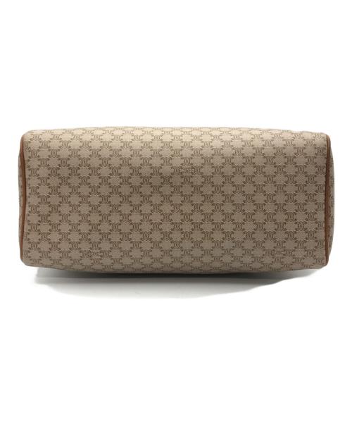 CELINE（セリーヌ）CELINE (セリーヌ) マカダム柄ハンドバッグ ブラウン×ベージュの古着・服飾アイテム