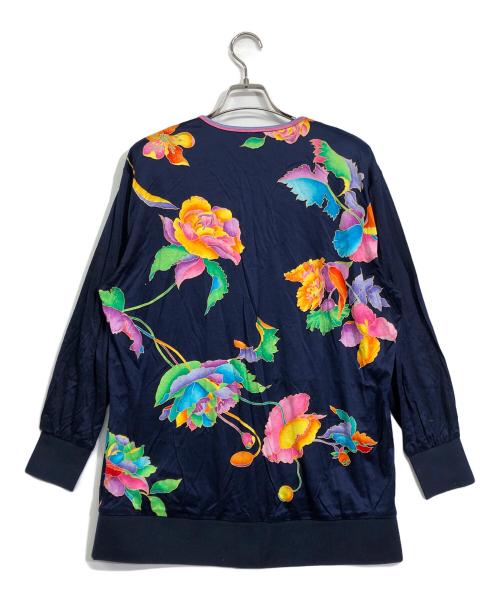 LEONARD（レオナール）LEONARD (レオナール) 金釦カーディガン ネイビー サイズ:Lの古着・服飾アイテム