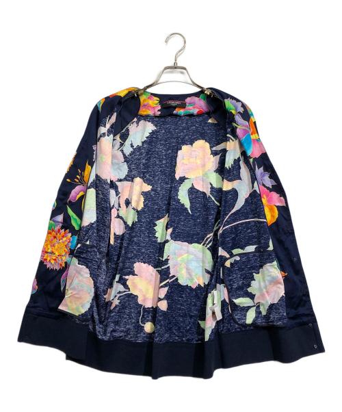 LEONARD（レオナール）LEONARD (レオナール) 金釦カーディガン ネイビー サイズ:Lの古着・服飾アイテム