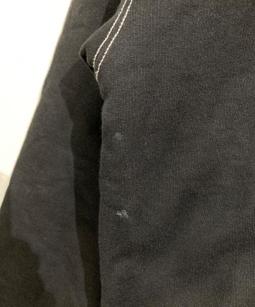 stussy（ステューシー）stussy (ステューシー) DOUBLE FACE LABEL ZIP HOODIE ブラック サイズ:Lの古着・服飾アイテム