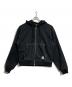 stussy（ステューシー）の古着「DOUBLE FACE LABEL ZIP HOODIE」｜ブラック