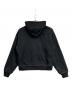 stussy (ステューシー) DOUBLE FACE LABEL ZIP HOODIE ブラック サイズ:L：18000円