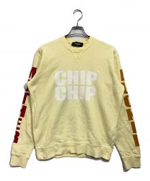 DSQUARED2（ディースクエアード）の古着「プリントスウェット」｜イエロー