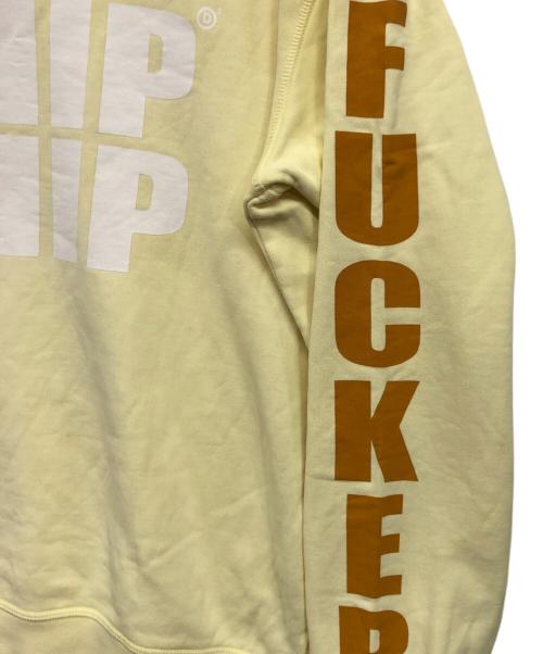 DSQUARED2（ディースクエアード）DSQUARED2 (ディースクエアード) プリントスウェット イエロー サイズ:Mの古着・服飾アイテム