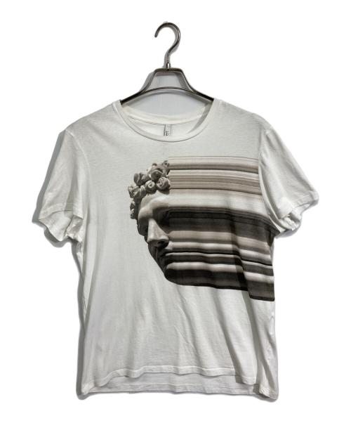 NEIL BARRETT（ニールバレット）NEIL BARRETT (ニールバレット) プリントTシャツ ホワイト サイズ:Sの古着・服飾アイテム