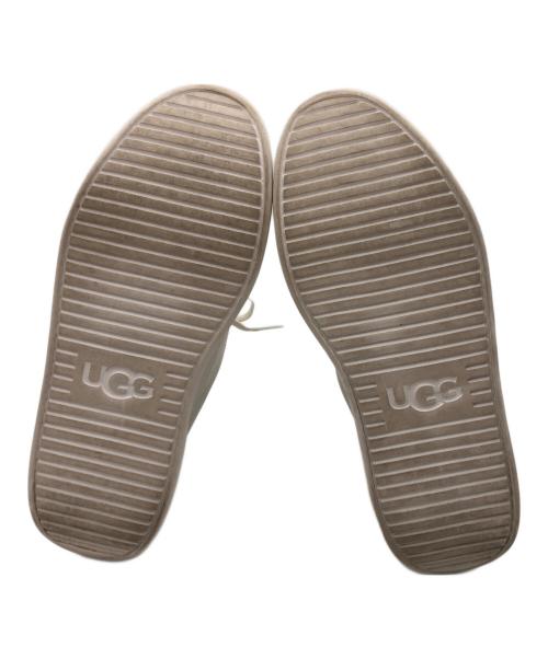 UGG（アグ）UGG (アグ) ローカットスニーカー ホワイト サイズ:24.5の古着・服飾アイテム