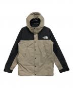 THE NORTH FACEザ ノース フェイス）の古着「マウンテンライトジャケット」｜ベージュ×ブラック