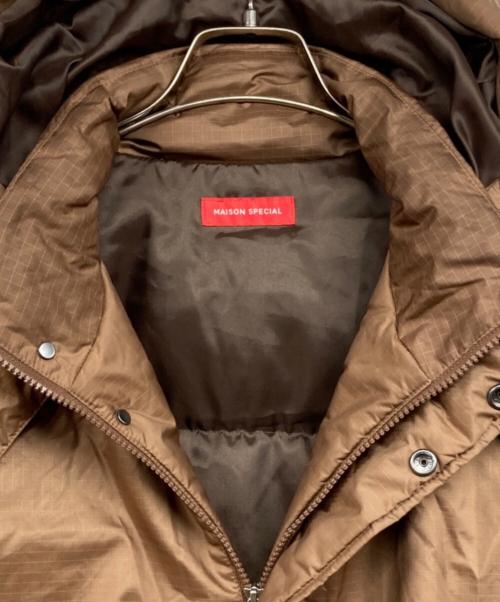 MAISON SPECIAL（メゾンスペシャル）MAISON SPECIAL (メゾンスペシャル) ダウンジャケット ブラウン サイズ:46の古着・服飾アイテム