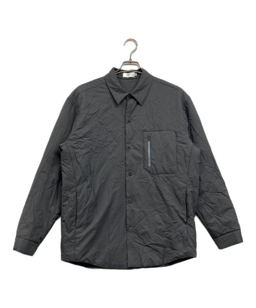 MPX MANDO（エムピーエックス マンド）MPX MANDO (エムピーエックス マンド) 中綿レギュラーカラー シャツジャケット グレー サイズ:Mの古着・服飾アイテム