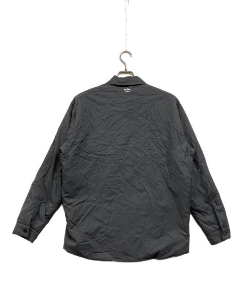 MPX MANDO（エムピーエックス マンド）MPX MANDO (エムピーエックス マンド) 中綿レギュラーカラー シャツジャケット グレー サイズ:Mの古着・服飾アイテム