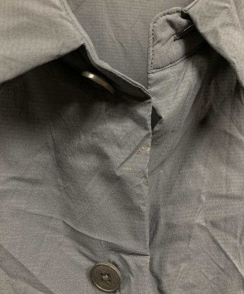 MPX MANDO（エムピーエックス マンド）MPX MANDO (エムピーエックス マンド) 中綿レギュラーカラー シャツジャケット グレー サイズ:Mの古着・服飾アイテム