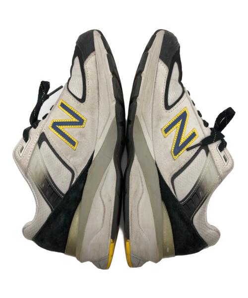 NEW BALANCE（ニューバランス）NEW BALANCE (ニューバランス) 990V5 イエロー×アイボリー サイズ:26.5cmの古着・服飾アイテム