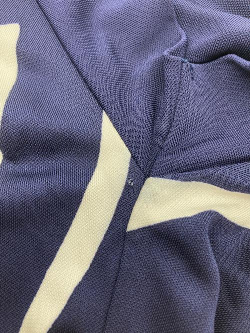 LAUREN RALPH LAUREN（ローレンラルフローレン）LAUREN RALPH LAUREN (ローレンラルフローレン) 幾何学模様カットソーワンピース ネイビー サイズ:Sの古着・服飾アイテム