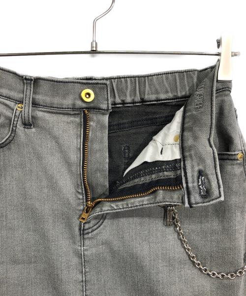 GOOD GRIEF!（グッドグリーフ）GOOD GRIEF! (グッドグリーフ) カットオフデニムスカート グレー サイズ:Mの古着・服飾アイテム