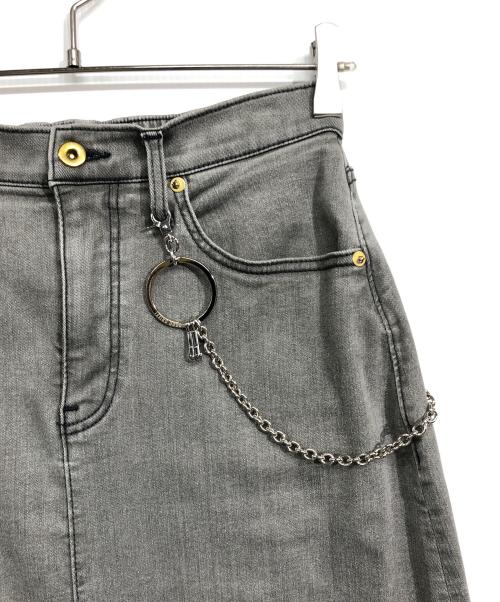 GOOD GRIEF!（グッドグリーフ）GOOD GRIEF! (グッドグリーフ) カットオフデニムスカート グレー サイズ:Mの古着・服飾アイテム