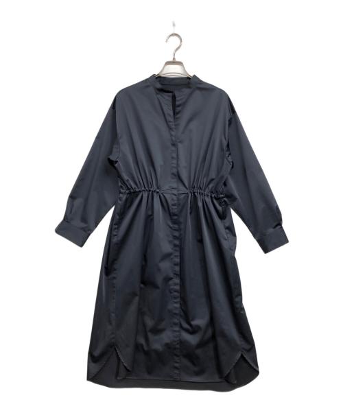 SOEJU（ソージュ）SOEJU (ソージュ) ブラウスワンピース ネイビー サイズ:Sの古着・服飾アイテム