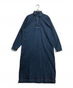 45Rフォーティファイブ・アール）の古着「でこぼこ天竺のヨットマンドレス」｜インディゴ